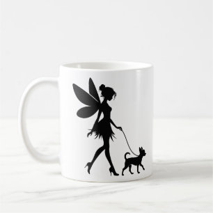 Fairy Walking Chihuahua  Coffee Mug