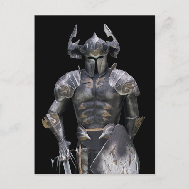 Fairy warrior postcard (Front)