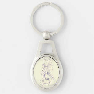 Fairy Wedding Key Ring