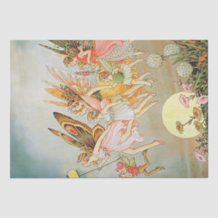 Fairy Whimsical Nursery Fairytale Vintage Tissue Paper