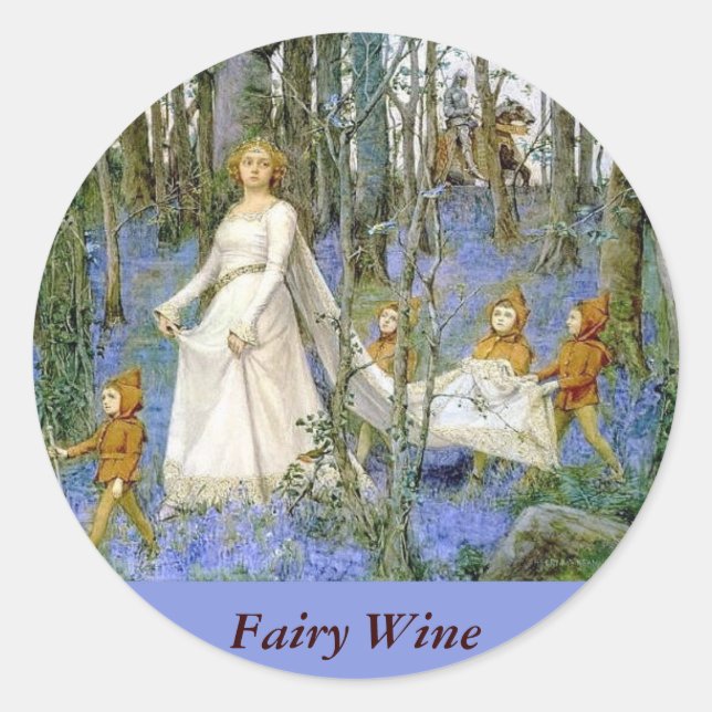 Fairy Wine Labels (Front)