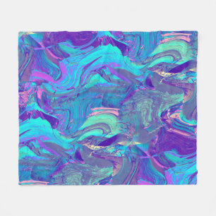 fairy wing artglass : fleece blanket