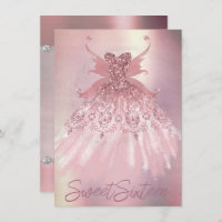 Fairy Wing Mauve Gown | Luxurious Dusty Pink Sheen