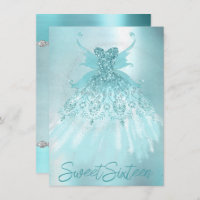 Fairy Wing Mint Gown | Luxe Pearl Green Aqua Sheen