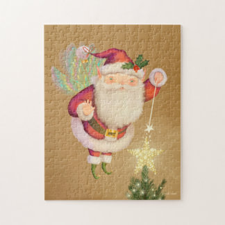 Fairy Wings Santa Jigsaw Puzzle