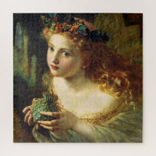 Fairy With Butterflies Sophie Gengembre Anderson Jigsaw Puzzle