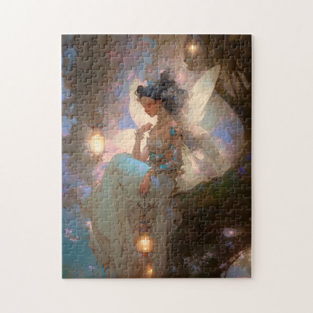 Fairy With Lantern Jigsaw Puzzle (Vertical)