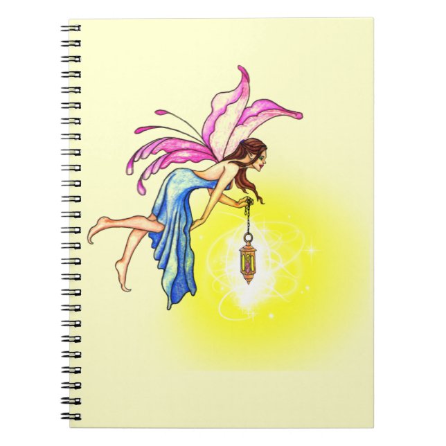 Fairy with Lantern Notebook (Front)