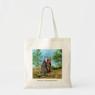 Fairy with Unicorn Tote Bag