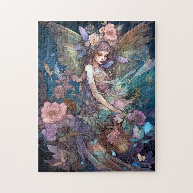 Fairy Woman Fantasy Art Jigsaw Puzzle (Vertical)