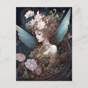 Fairy Woman Fantasy Art Postcard