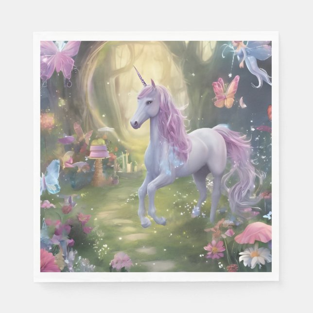Fairy Wonderland Collection  Napkin (Front)