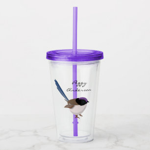 Fairy Wren Acrylic Tumbler