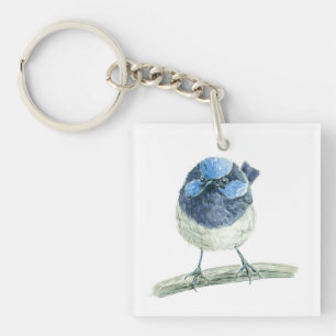 Fairy wren key ring