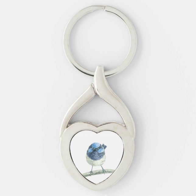 Fairy wren key ring (Front)