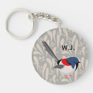 Fairy Wren Key Ring