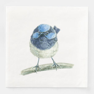 Fairy wren napkin
