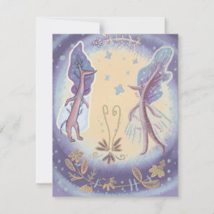 fairy Xmas Holiday Card