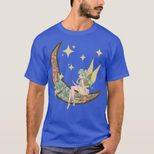 Fairycore Aesthetic Fairy Core Grunge Crescent Moo T-Shirt