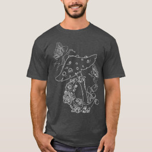 Fairycore Aesthetic Fairy Core Grunge Mushroom Moo T-Shirt