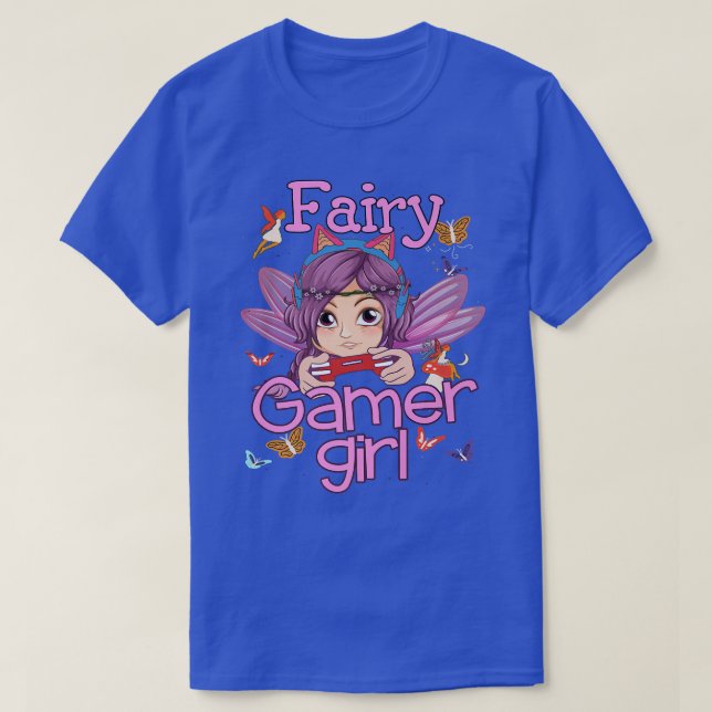 Fairycore Aesthetic Fairy Core Grunge Video Gamer  T-Shirt (Design Front)