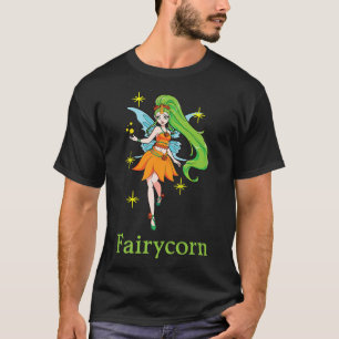 Fairycore Aesthetic Fairy Girl Unicorn Grunge Fair T-Shirt