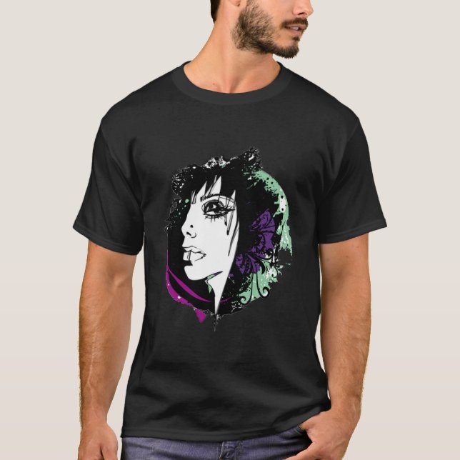 Fairycore Aesthetic Gothic Girl Pullover Hoodie (Front)