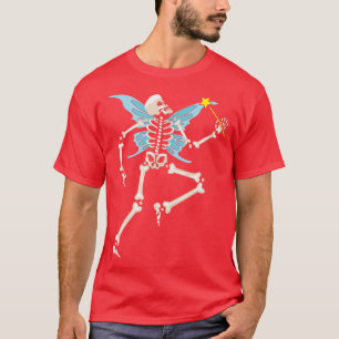 Fairycore Aesthetic Skeleton Fairy Grunge Goth Min T-Shirt