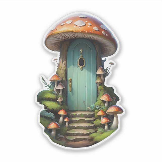 Fairycore Mushroom Fairy House (Front)
