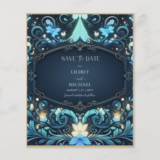 Fairycore Save the Date Fairytale Glow Up Fairy (Front)