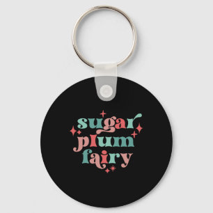 Fairycore Sugar Plum Fairy Tygraphy Art T Shirt Key Ring