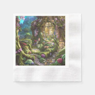Fairyland Forest Graphic Napkin