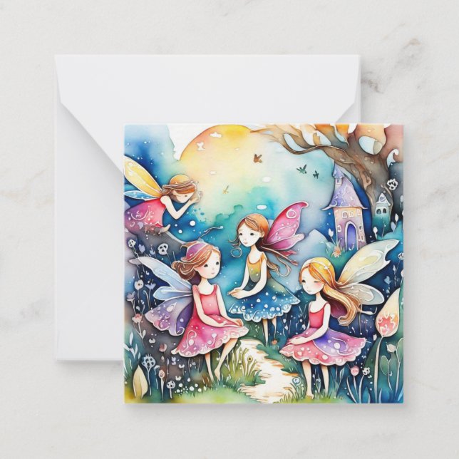 Fairyland magic fairies card (Front)