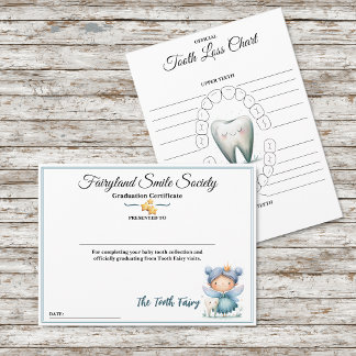 Fairyland Smile Society Graduation Certificate