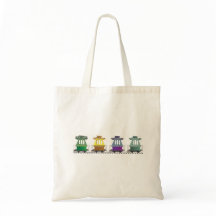 FAIRYLAND'S JOLLY TROLLY TRAIN TOTE BAG