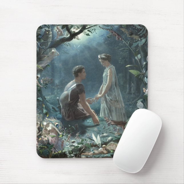 Fairy's, A Midsummer Night's Dream, Shakespeare's  Mouse Pad (With Mouse)