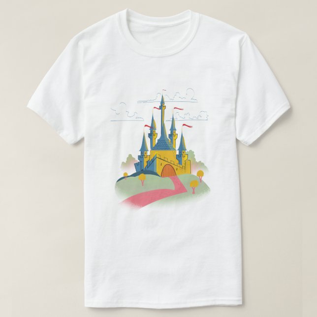 Fairytail Castle T-Shirt (Design Front)