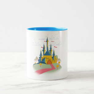 Fairytail Castle Two-Tone Coffee Mug