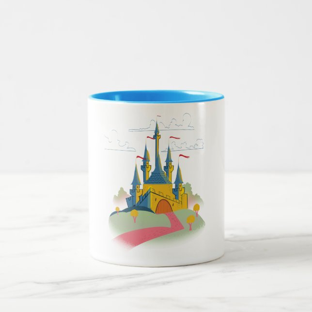 Fairytail Castle Two-Tone Coffee Mug (Center)
