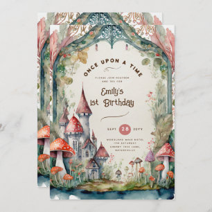 FAIRYTALE BIRTHDAY or Baby Shower ANY Faitycore Invitation