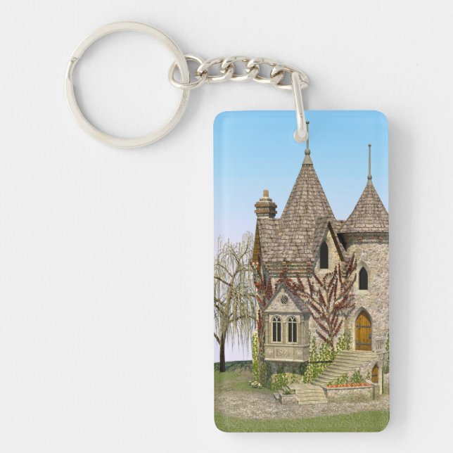 Fairytale Castle Key Ring (Front)