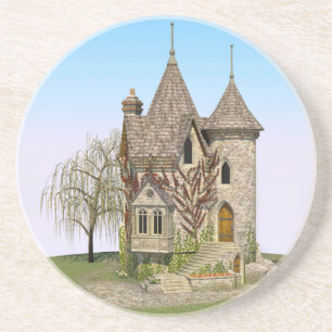 Fairytale Castle Perfect Birthday and Fantasy Gift Coaster