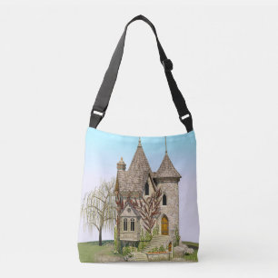 Fairytale Castle Perfect Birthday and Fantasy Gift Crossbody Bag