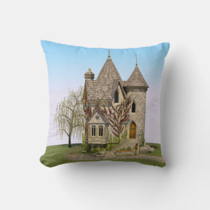 Fairytale Castle Perfect Birthday and Fantasy Gift Cushion