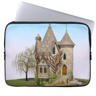 Fairytale Castle Perfect Birthday and Fantasy Gift Laptop Sleeve