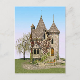Fairytale Castle Perfect Birthday and Fantasy Gift Postcard