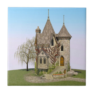 Fairytale Castle Perfect Birthday and Fantasy Gift Tile