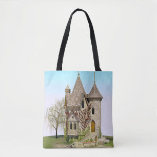 Fairytale Castle Perfect Birthday and Fantasy Gift Tote Bag