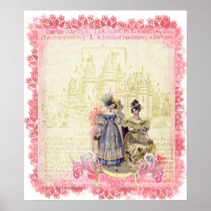 Fairytale Castle Whimsical & Elegant Print