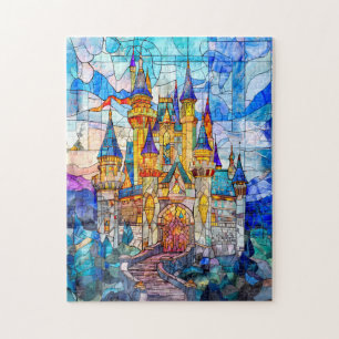 Fairytale Castle with Many Towers Jigsaw Puzzle